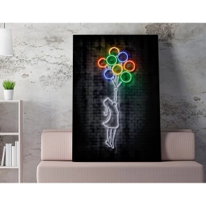 Wallxpert tablou decorativ canvas, 50x70 cm, 50% bumbac/50% poliester, imprimare digitala, cadru lemn 2x3 cm, multicolor - Verificat A · Re-Bloom - Img 3
