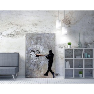 Wallxpert tablou decorativ canvas, 70x100 cm, 50% bumbac/50% poliester, imprimare digitala, cadru lemn 2x3 cm, multicolor - Verificat A · Re-Bloom - Img 4