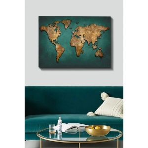 Wallxpert tablou decorativ canvas 70x100 cm, panza 100%, rama lemn 100% grosime 3 cm, multicolor - Verificat A · Re-Bloom - Img 3