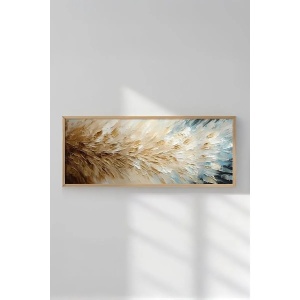 Wallxpert tablou decorativ inramat, 50x120 cm, MDF 2.7mm, cadru lemn masiv 2 cm, imprimare digitala, format panoramic, multicolor - Verificat A · Re-Bloom - Img 1