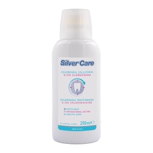 Apa de gura Silver Care actiune antibacteriana Clorhexidina 0.12% 250ml fara Alcool - Img 2