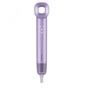 Aparat de coafat Heinner HAS-H13BLDC-V4, Putere 1300W, Multifunctional 4 in 1, Motor BLDC, 3 trepte de putere, 4 setari de temperatura, Tehnologie Heat Balance, Violet - Img 1