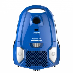 Aspirator cu sac Heinner HVC-MBL1400-V2, Putere 700W, Sac textil, Capacitate 3L, Putere variabila, Tub telescopic metalic, Albastru - Img 2