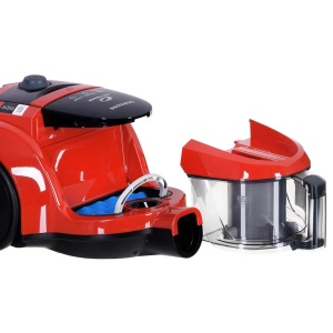 Aspirator fara sac Samsung VCC45W0S3R/XSB, 1.3 l, 750 W, Air Track, Tub telescopic, Rosu - Img 4