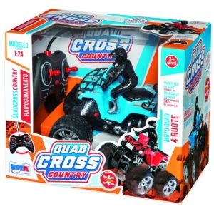 Atv Quad RS Toys cu telecomanda si figurina inclusa - Img 1