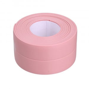 Banda de etansare autoadeziva Gbrand, PVC, roz, 3.2 m x 3.8 cm