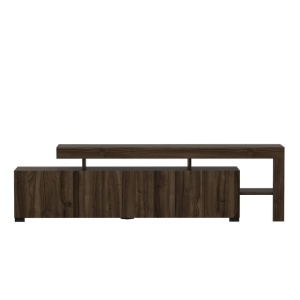 Beliz comoda TV living 192x53x37 cm, nuc, PAL 18mm, iluminare LED - Verificat A · Re-Bloom - Img 4