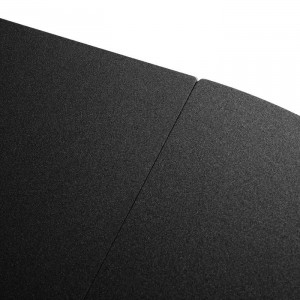 Birou in forma de L Kreitler, Negru, 72,5 x 123 x 103 cm - Img 2