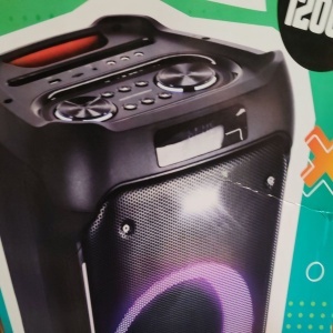 Boxa portabila Ibiza Sound, COLUMBA80, 1200W, Bluetooth, USB, microSD, AUX si MIC, negru, Resigilat, Grad A - Img 6