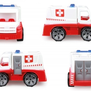 Camion Ambulanta Lena Truxx cu figurina si accesorii - Img 2