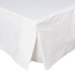 Cearșaf de pat Basic, alb, 200x160 cm