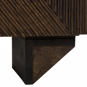 Comoda Louis din lemn masiv, 177 x 75 cm - Img 6