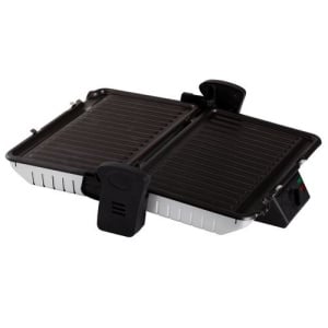 Contact grill GALLET CHARTRES GRI660, 1600W, placi detasabile, deschidere la 180 grade - Img 3