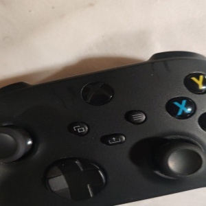 Controller Wireless Microsoft Xbox Series X, Carbon Black + cablu USB Type C, Resigilat, Grad B