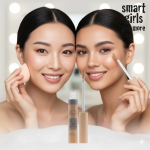 Corector lichid Smart Girls Get More, Concealer 100 Vegan 6.8 ml - Img 5