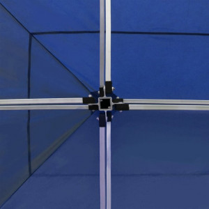 Cort Abirad 6m x 3m, metal, albastru - Img 4