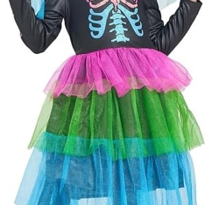 Costum de Halloween pentru copii Ikali, poliester, multicolor, 7-8 ani