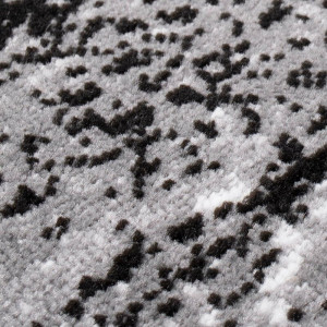 Covor Barrows, polipropilena, gri/negru, 120 x 170 cm - Img 3