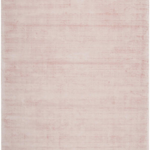 Covor din vascoza tesut manual Jane, 120 x 180 cm, gri roz - Img 1