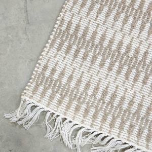 Covor Timbers, textil, nisipiu, 200 x 300 cm - Img 4