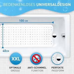 Covoras pentru cada, anti-alunecare, FLIPLINE, 100% fara BPA, pentru copii si bebelusi, 100 x 40 cm, Resigilat, Grad B - Img 3