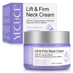 Crema fermitate gat si decolteu Lift&Firm, 50ml, lifting instant, anti-riduri, anti-barbie dubla, hidratare profunda - Verificat A · Re-Bloom