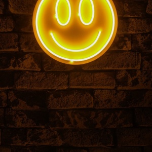 Decor de perete LED neon PVC 27 cm, benzi flexibile, 36W 12V, IP67, cablu 375 cm, adaptor inclus, alb/galben - Verificat A · Re-Bloom - Img 4