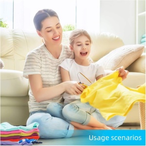 Dispozitiv de indepartare a scamelor Frendour, lemn/metal, natur/argintiu/auriu