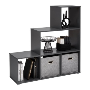 Etajera Cassa 1 din stejar negru, 112/113/35 cm - Img 6