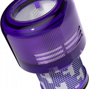 Filtru pentru aspiratorul Dyson V11 Sakydoo, reutilizabil, violet