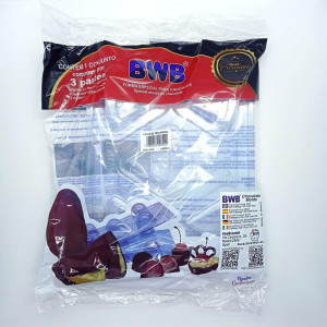 Forma pentru ciocolata BWB 9711, silicon/plastic, transparent, 18,5 x 24 cm - Img 2