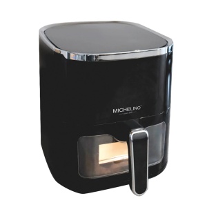 Friteuza cu aer cald 138748 Michelino, 5 litri, 1450 W, 80 °C - 200 °C, 12 programe presetate, negru - Img 1