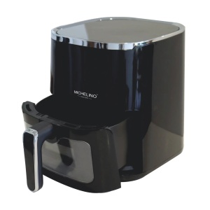 Friteuza cu aer cald 138748 Michelino, 5 litri, 1450 W, 80 °C - 200 °C, 12 programe presetate, negru - Img 4