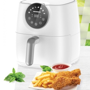 Friteuza cu aer cald Heinner SmartFry HAF-B6WH1700, 1700W, Capacitate: 5.7L, Display digital cu control touch, 8 programe presetate, Alb - Img 4