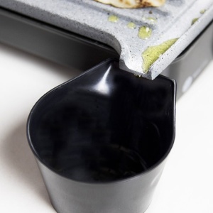 Grill 2 in 1, Rock'nGrill, Cecotec 3025, 2000 W, regulator de putere, piatra antiaderenta, gratar electric si aparat de facut sandvisuri, RESIGILAT, GARANTIE 24 DE LUNI - Img 7