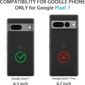 Husa de protectie pentru Google Pixel 7 Ak, silicon, roz deschis, 6,3 inchi