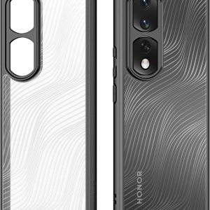 Husa de protectie pentru Honor 90 Pro Tussvie, TPU, negru, 6,78 inchi