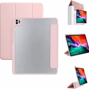 Husa de protectie pentru iPad Pro 11 Caz 2021/2020/2018 Tasnme, TPU, roz - Img 1