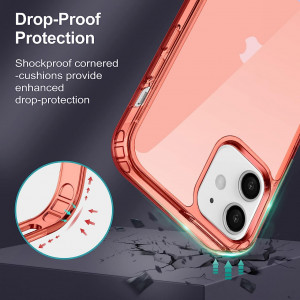  Husa de protectie pentru iPhone 12 mini JETech, TPU, rose, 5,4 inchi