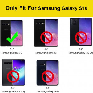 Husa de protectie pentru Samsung Galaxy S10 4G Aisenth, piele PU, multicolor, 6,1 inchi