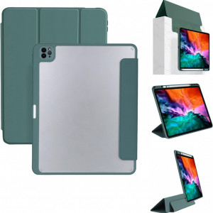 Husa de protectie pentru tableta iPad Pro Tasnme, TPU, verde, 11 inchi
