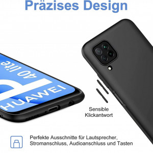 Husa de protectie telefon Eiselen, TPU, negru, compatibil cu Huawei P40 Lite 6,4 inch - Img 6