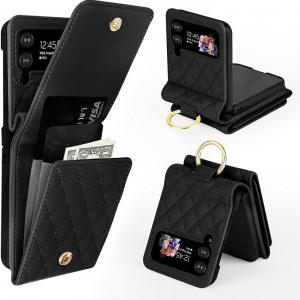 Husa telefon Samsung Z Flip 4, negru - Img 1