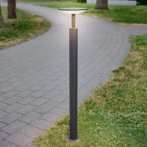 Lampa pentru gradina Fenia, LED, aluminiu/plastic, antracit, 100 cm - Img 8