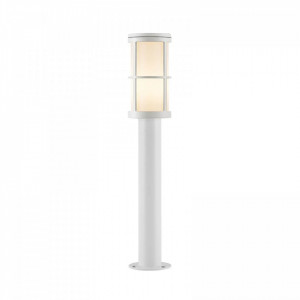 Lampa pentru gradina Kelini, aluminiu/plastic, alb, 12 x 65 cm - Img 1