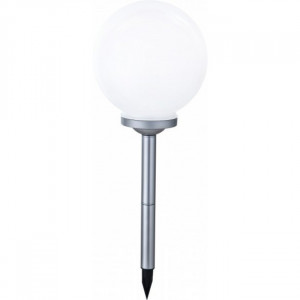 Lampa solara Fara II, LED, plastic, alba, 25 x 69 cm, 6w - Img 1