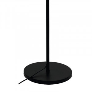 Lampadar Acuff, metal, negru, 166,5 x 25 x 20,5 cm - Img 2