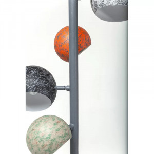 Lampadar Calotta, metal, multicolor, 35 x 15 x 177 cm