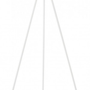 Lampadar Cella din metal, alb, H 158 cm - Img 2