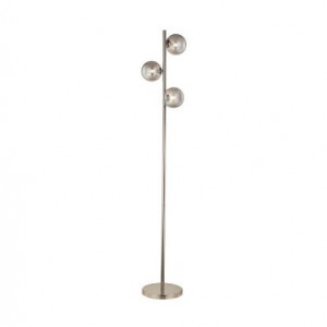 Lampadar Kjul, metal, argintiu, 28 x 153 x 28 cm - Img 1